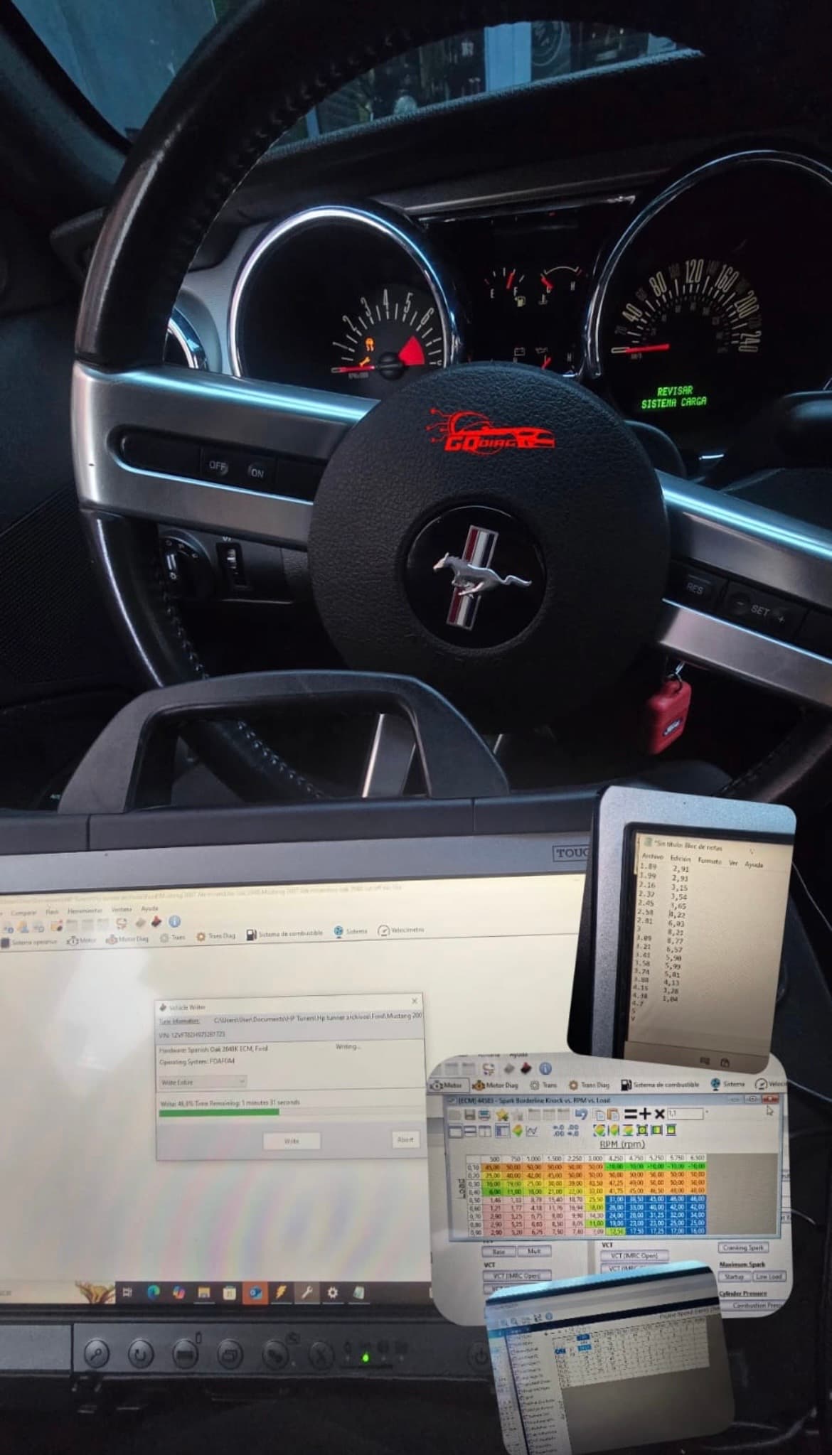 Calibración y software ECU
